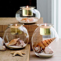 Clearly Creative partylite candle set