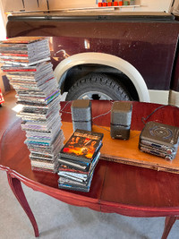 CD, DVD and cd player
