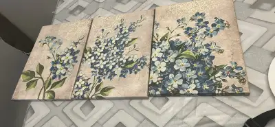 Flower Canvas Wall Art, View more