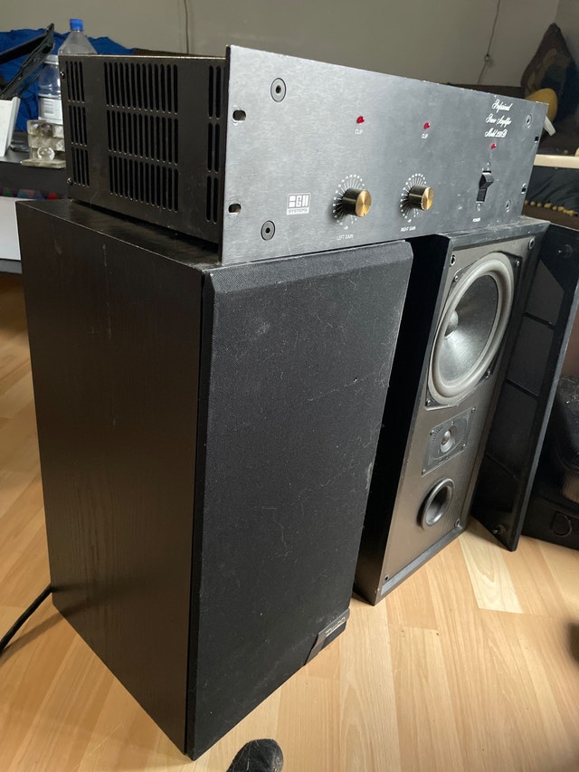 Mission 762 speakers with BGW 250D amp Speakers Calgary Kijiji