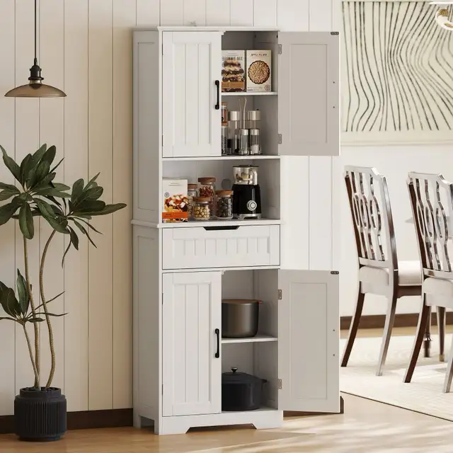 68" Tall Kitchen Pantry Cabinet in Hutches & Display Cabinets in Markham / York Region - Image 2