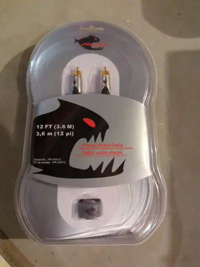 Stereo audio cable, View more