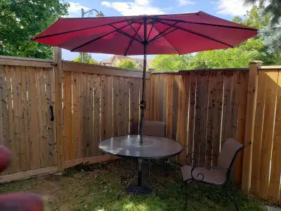 Round Glass Patio Set, View more