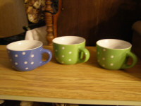 3 Large Coffee Mugs