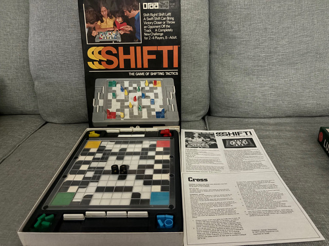 1977 ORDA - SHIFTI GAME, THE GAME OF SHIFTING TACTICS like new in Toys & Games in City of Toronto