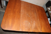 Antique Table with foldable extension