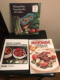 Vintage variety of Soft and Hardcopy Cookbooks 