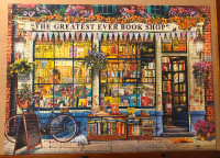 The Greatest ever bookshop 1000 piece puzzle