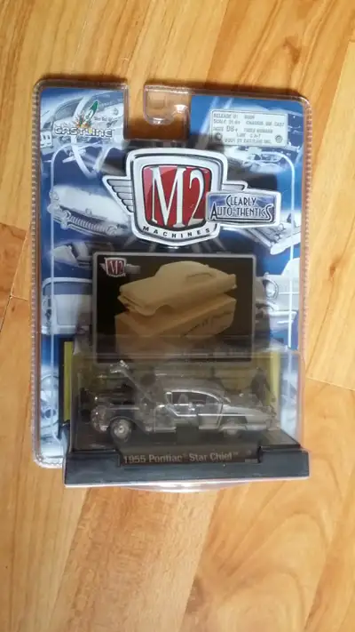 New Carded Auto-Thentics 1955 Pontiac Star Chief In Clear.I do not ship