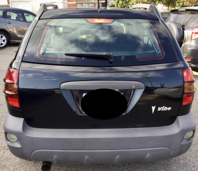 2008 PONTIAC VIBE (TOYOTA MATRIX) BLACK SKIRT PACKAGE LOW KMS! in Cars & Trucks in City of Toronto - Image 3