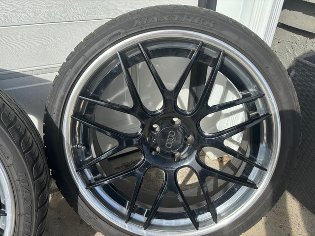 22” ADV.1  3 piece forged wheels.  in Tires & Rims in Calgary - Image 4