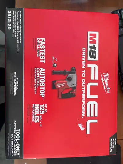 Milwaukee M18 Rotary Hammer, View more