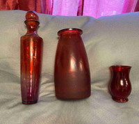 Red Vases