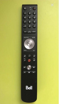 NEW TÉLÉCOMMANDE Bell Fibe TV Slim Remote Control
