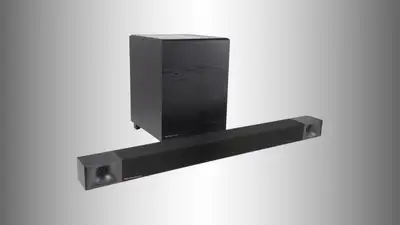 Klipsch Cinema 600 3.1 Ch Sound Bar and Wireless 10" Subwoofer, View more