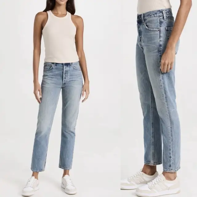 COH Charlotte High Rise Straight Denim Jeans Blue 23 in Women's - Bottoms in Brantford - Image 3