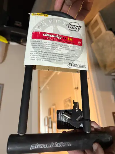 Bicycle U-lock NEW IN PACKAGE , View more