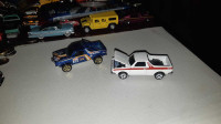 Subaru Brat loose 1/64 lot of 2 Hot Wheels/Matchbox 