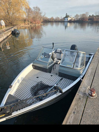 2007 FISHER ALUMINUM BOAT FULLY LOADED 