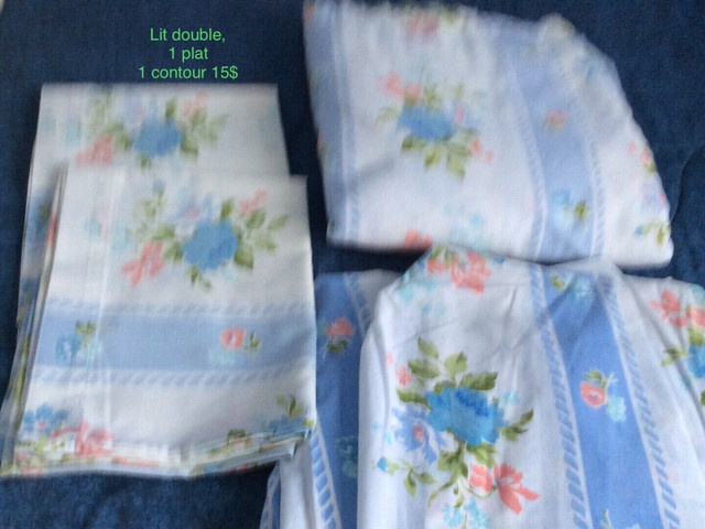 Divers ensembles de draps, voir photos dans Literie  à Laval/Rive Nord - Image 2