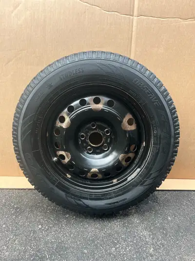 Used winter tires from a 2021 Ford Explorer. One season of tread left but good value for the steel w...