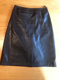 APANAGE Vegan Leather Skirt - Size 6/8