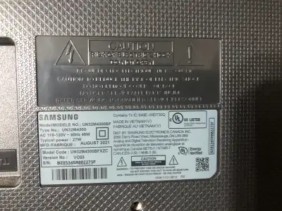 Samsung 32 inch TV parts model UN32M4500BF, View more