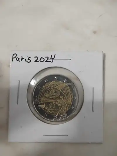 2 euro olympique paris 2024, View more
