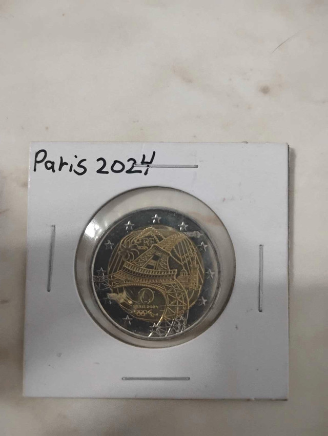 2 euro olympique paris 2024 dans Art et objets de collection  à Val-d'Or