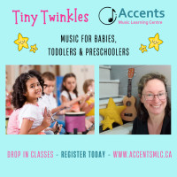 Drop In Music Class for Babies, Toddlers, and Pre-Schoolers!