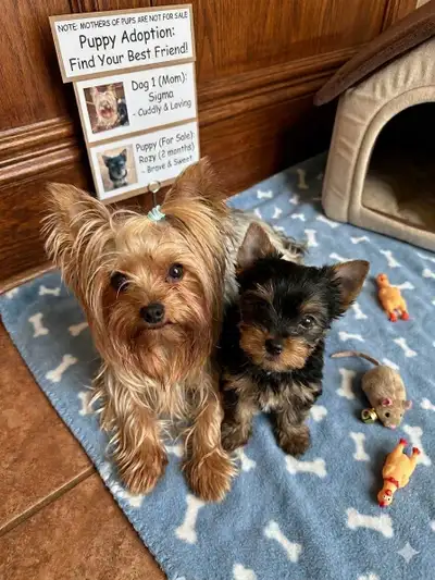 Yorkshire Terrier puppy 2 month , View more
