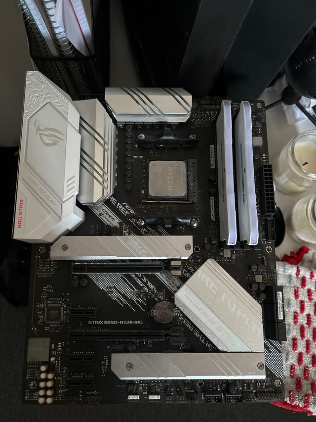 Ryzen 9 5900x with motherboard and ram in System Components in Windsor Region