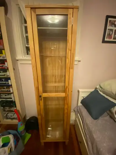 Pine Looking Display Cabinet , View more