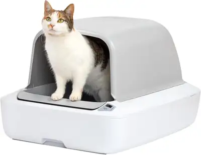❤️✅NEW IN BOX: PetSafe Crystal Pro Self-Cleaning Cat Litter Box, View more