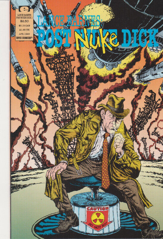 Epic Comics - Lance Barnes: Post Nuke Dick - issues #1 and 2. in Comics & Graphic Novels in Oshawa / Durham Region