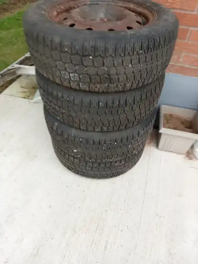 Good used snow tires on Rims