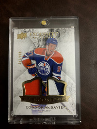 2015   Exquisite Collection Connor McDavid Rookie Card Jersey