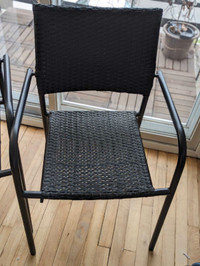 Black Backyard Chairs 
