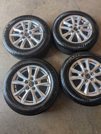 Mazda rims and tires 205/60/16