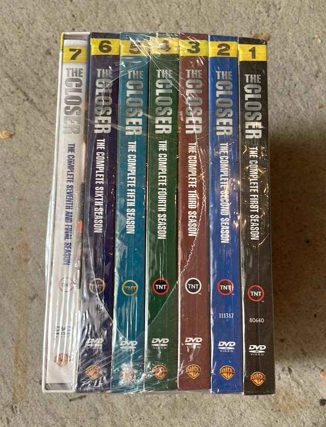 BRAND NEW* The Closer Complete Series Seasons 1-7 DVD Box Set | CDs, DVDs &  Blu-ray | Cambridge | Kijiji