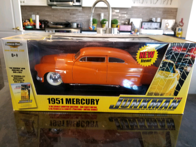 1:18 Diecast ERTL 1951 Mercury The Junkman Movie Car Orange | Arts