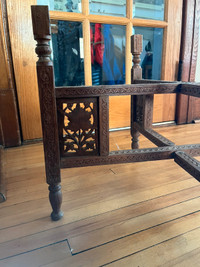 Table basse pliante marocaine - sans plateau 