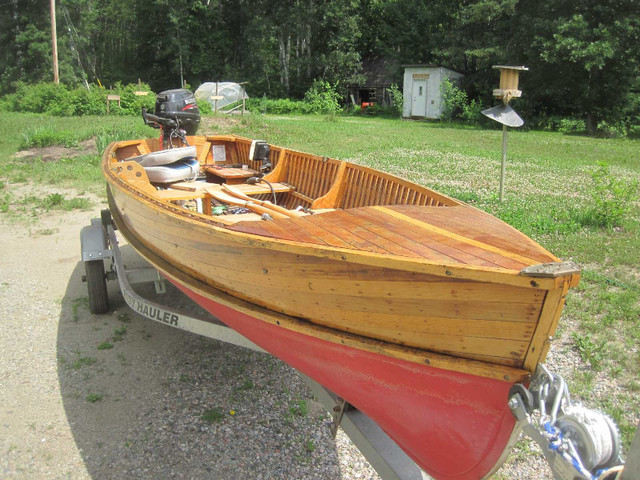 2016 Powassin Giesler cedarstrip Boat in Powerboats & Motorboats in Thunder Bay