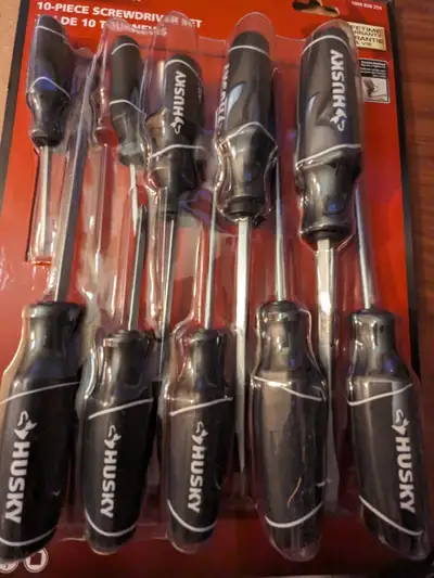 Husky Screwdriver Set (10-Piece), View more