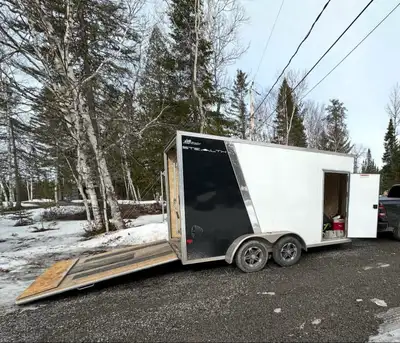 À PARTIR DE 100$/JOUR REMORQUE FERMÉE 7x14 À LOUER — L’ASSOMPTION Parfaite pour : ✔ Déménagement ✔ M...