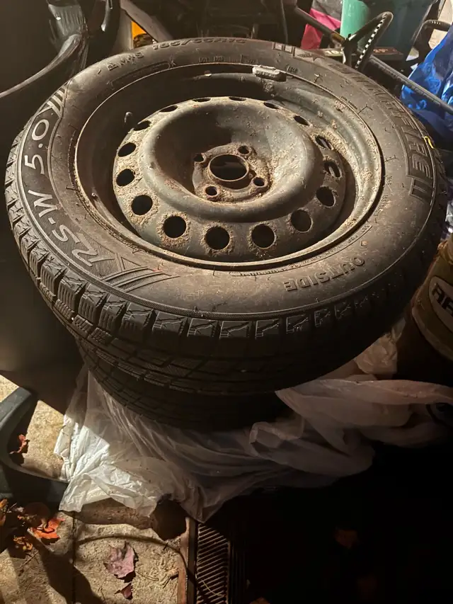 4 winter tires on rims, off Kia rio in Tires & Rims in Dartmouth - Image 6