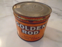 ‘Golden Rod    Bright Chewing Tobacco’    Vintage Can