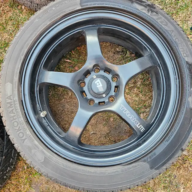 215/50/17 all season tires with Motegi Traklite Mr131 light weig in Tires & Rims in Markham / York Region - Image 6