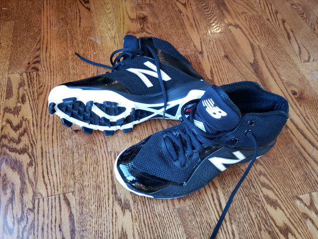 New baseball cleats New Balance size 8 never worn. Paid 130$+tax in Men's Shoes in Bathurst