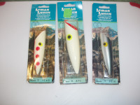 NEW LYMAN LURES 4" & 5" ORIGINAL PAINTED EYE GLOW